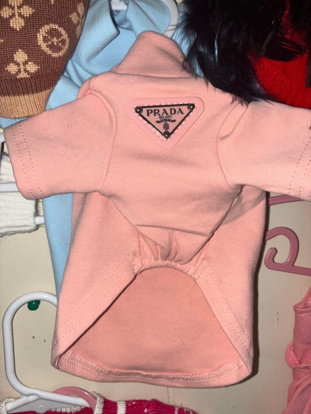 Pet T-shirt pink(also have blue)